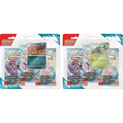 Pokemon TCG: Scarlet & Violet - Journey Together - Triple Blister - 2