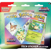 Pokemon TCG: Scarlet & Violet – Prismatic Evolution - Tech Sticker Collection - Leafeon