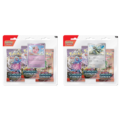 Pokemon TCG: Scarlet and Violet 5 - Temporal Forces - 3-Pack - 2-Set