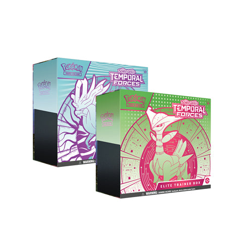 Pokemon TCG: Scarlet and Violet 5 - Temporal Forces - Elite Trainer Box: 2-Set