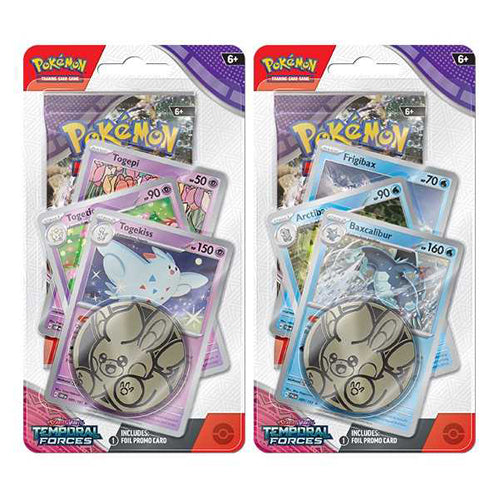 Pokemon TCG: Scarlet and Violet 5 - Temporal Forces - Premium Checklane - 2-Set
