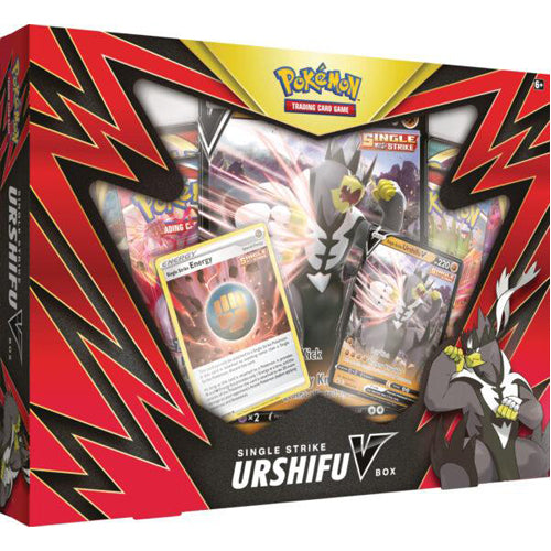 Pokemon TCG: Single Strike Urshifu V Box - Red