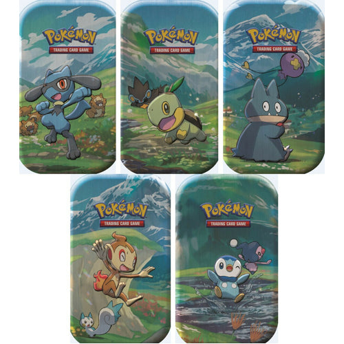 Pokemon TCG: Sinnoh Stars Mini Tins - 5 Set