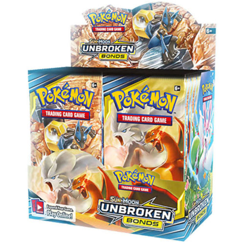 Pokemon TCG: Sun & Moon 10 Unbroken Bonds Booster Box