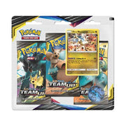 Pokemon TCG: Sun & Moon 9 Team Up Blister 3-Pack Display