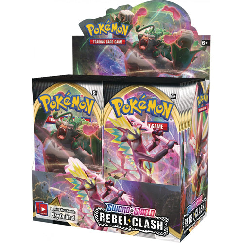 Pokemon TCG: Sword & Shield 2 Rebel Clash Booster Box