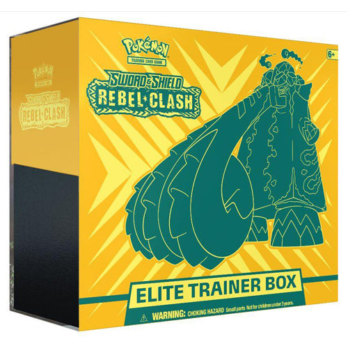Pokemon TCG: Sword & Shield 2 Rebel Clash Elite Trainer Box