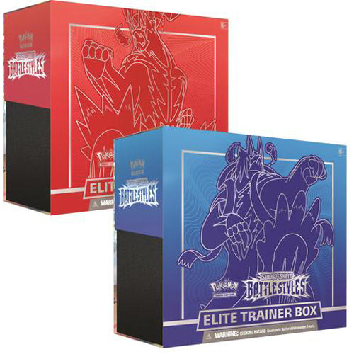 Pokemon TCG: Sword & Shield 5 Battle Styles Elite Trainer Box - Assorted (One Supplied)