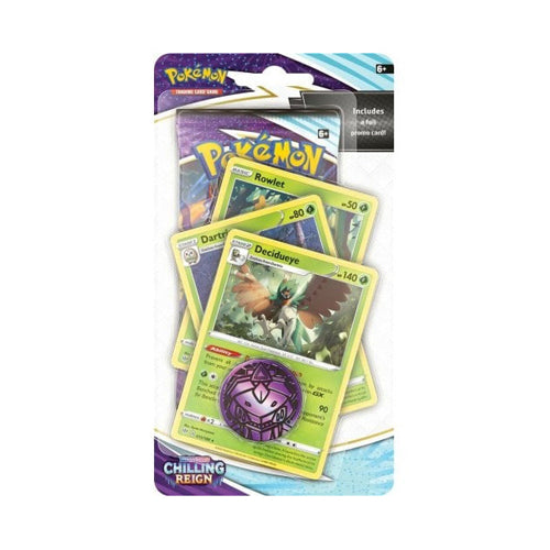 Pokemon TCG: Sword & Shield Chilling Reign Premium Checklane Blister - Decidueye