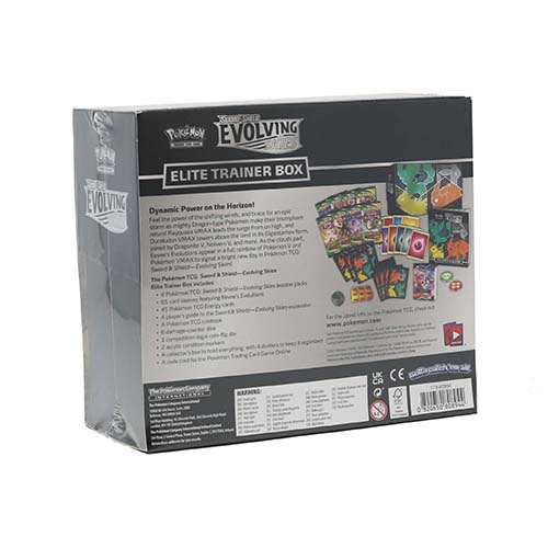 Pokemon TCG: Sword & Shield Evolving Skies Elite Trainer Box Assorted (One Supplied)