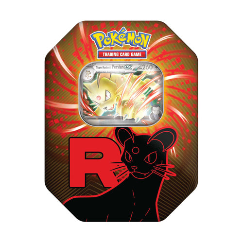 Pokemon TCG: Team Rocket Tin - Persian | Zatu Games Pokemon TCG: Team Rocket Tin - Persian | Zatu Games