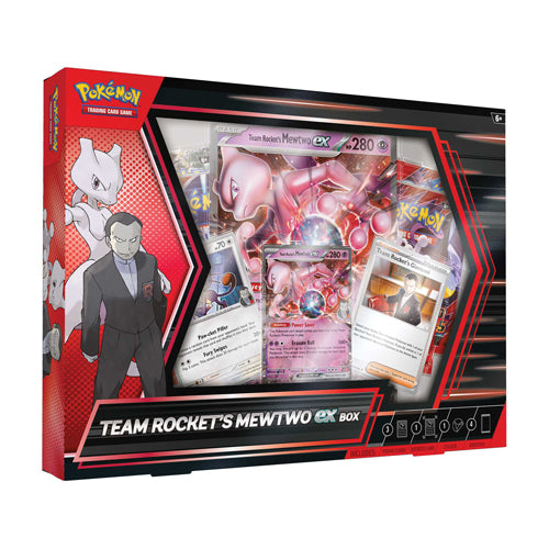 Pokemon TCG: Team Rocket's Mewtwo - ex Box