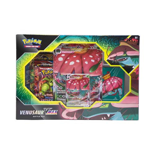 Pokemon TCG: Venusaur/Blastoise VMAX Battle Box - 2 Set