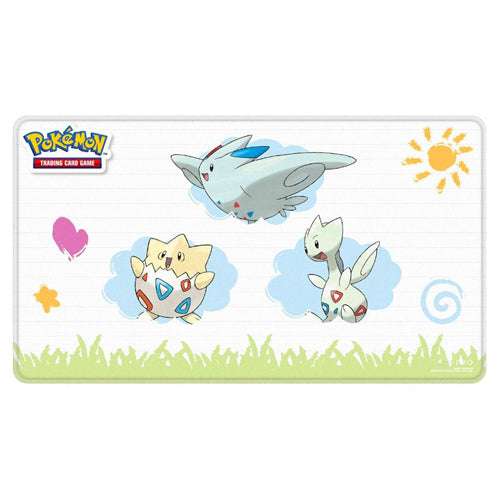 Pokemon Togepi Evolutions Stitched Playmat
