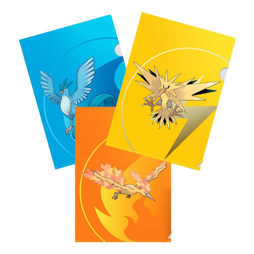 Pokemon Tournament Folios 3-Pack - Zapdos, Moltres and Articuno (Series 3)