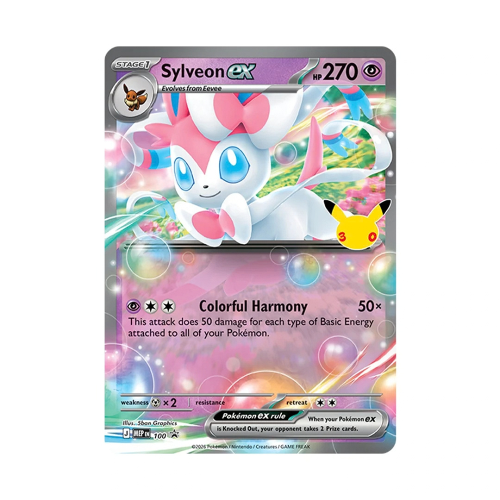 Pokemon TCG: 30th Celebration - Sylveon ex Tin
