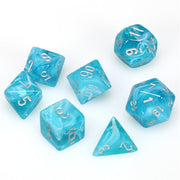 Poly 7 Set: Cirrus Aqua/Silver