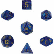 Poly 7 Set: Lustrous Purple/gold