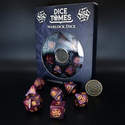 Polyhedral Dice Set - Warlock