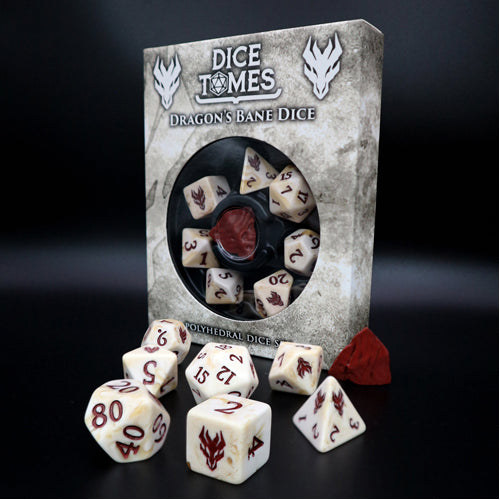 Polyhedral Set - Dragon's Bane Dice