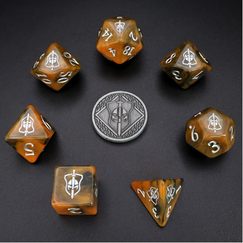 Polyhedral Set - Fighter Dice
