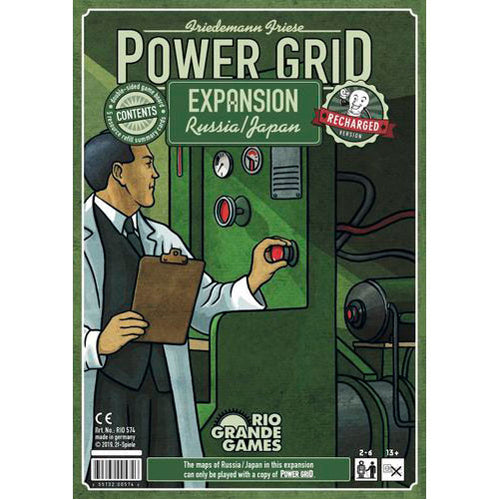 Power Grid Recharged: Russia/Japan Expansion