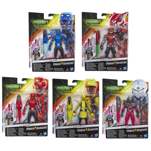 Power Rangers Beast Morphers 6" Core Figure Assortment
