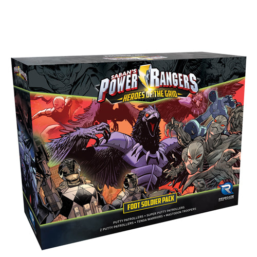 Power Rangers Board Game: Foot Soldier Expansion | Zatu Games