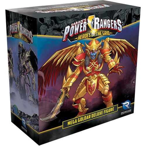 Power Rangers: Heroes of the Grid: Mega Goldar Deluxe Figure | Zatu Games