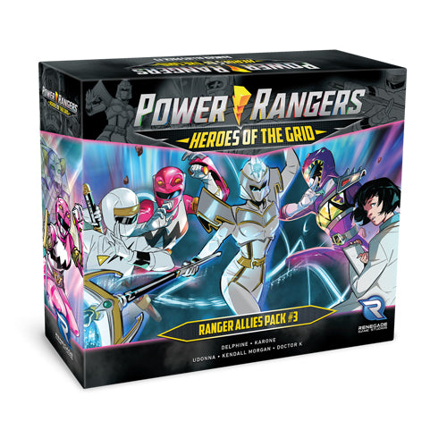 Power Rangers Heroes of the Grid: Ranger Allies Pack #3