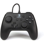 PowerA Wired Switch Controller - Matte Black - Nintendo Switch