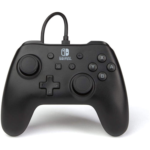 PowerA Wired Switch Controller - Matte Black - Nintendo Switch