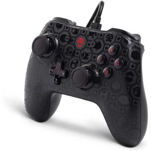 PowerA Wired Switch Controller - Shadow Bowser - Nintendo Switch