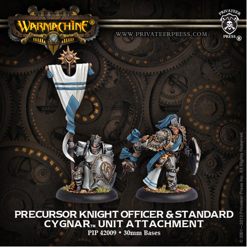 Precursor Knights Officer and Standard Bearer