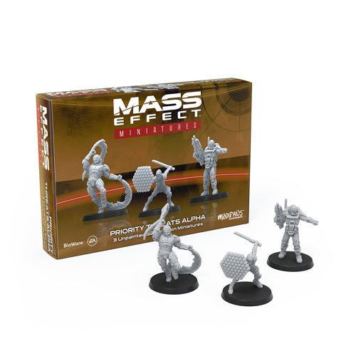 Priority Threats Alpha - Resin Collectors Miniatures Set: Mass Effect