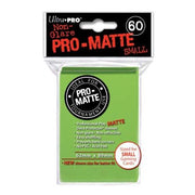Pro Matte Small Lime Green Deck Protector Sleeves