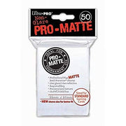 Pro Matte White Deck Protector Sleeves