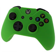 Pro Soft Silicone Protective Cover with Ribbed Handle Grip [Green] - Xbox One
