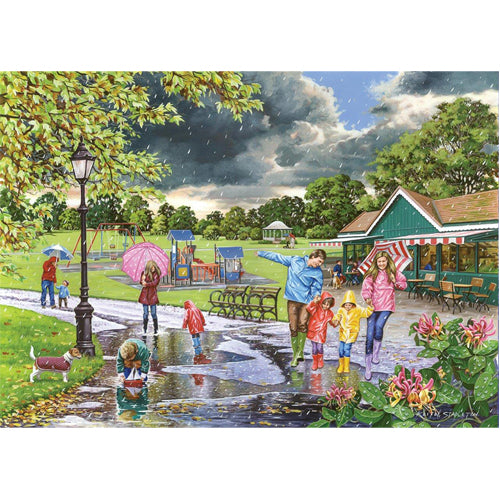Puddles 500 Piece Puzzle