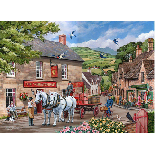 Pulling Their Weight BIG 500 Puzzle