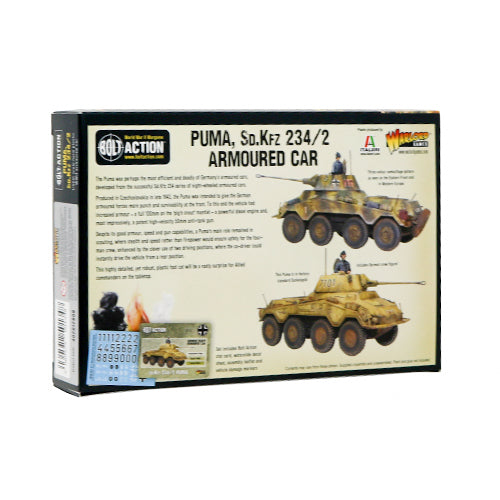 Puma Sd.Kfz 234/2 Armoured Car Back