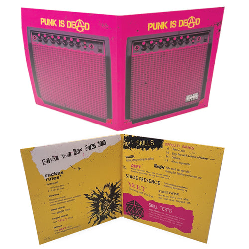 Punk Is Dead RPG: Band Manager Screen