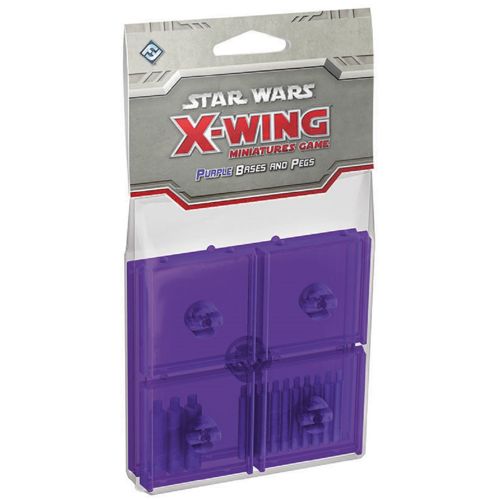 Purple Bases and Pegs Accessory: X-Wing Mini Game