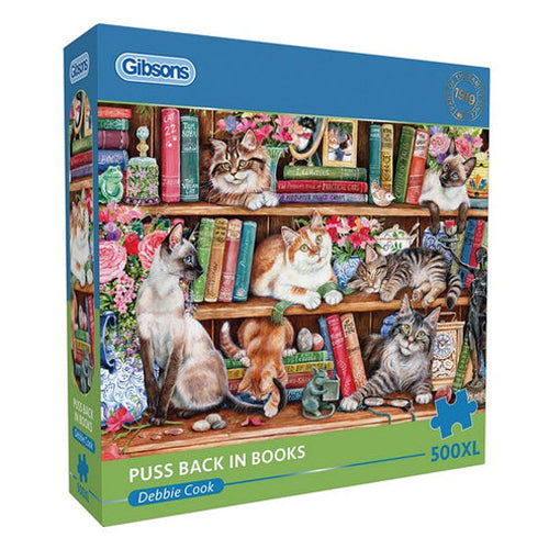 Puss Back in Books (500XL)