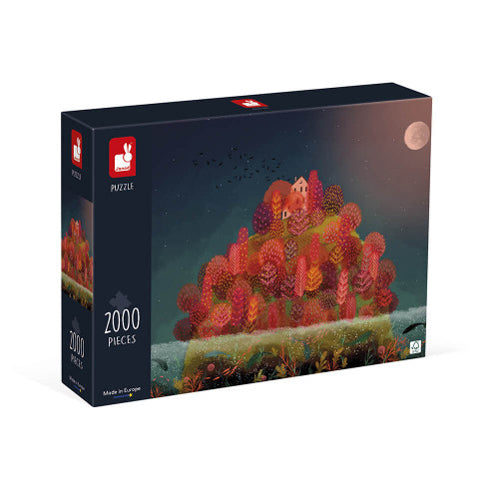 Puzzle Red Autumn  - 2000 Pcs