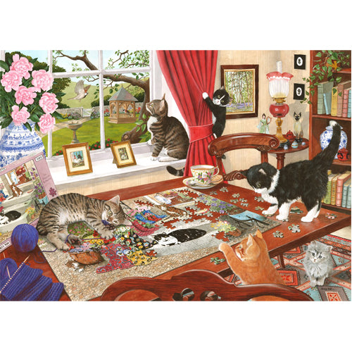 Puzzling Paws 1000 Piece Puzzle