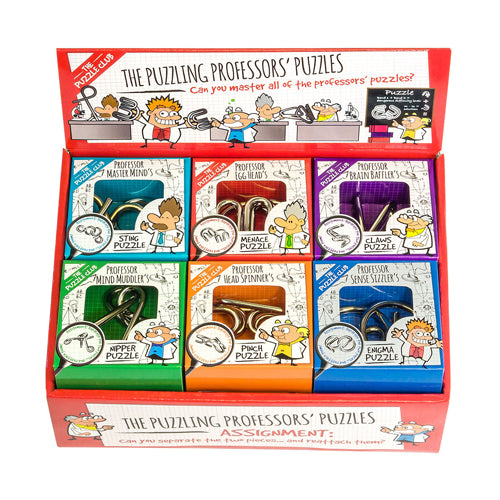 Puzzling Professor Display Assorted (One Supplied)