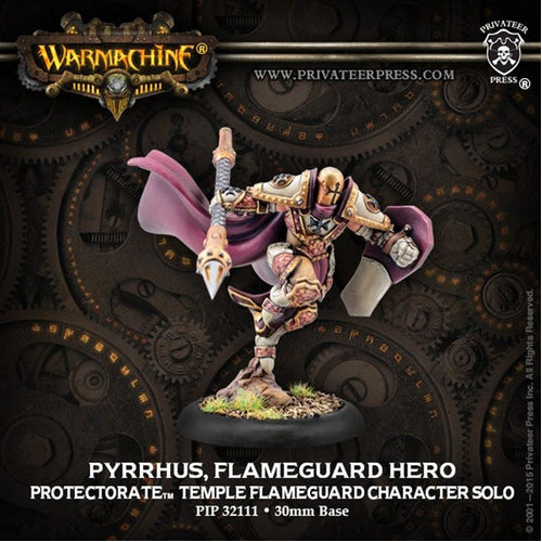 Pyrrhus, Flameguard Hero Protectorate Character Solo