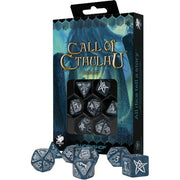 Q-Workshop Call of Cthulhu Abyssal & White Dice Set