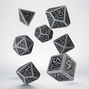 Q-Workshop Dwarven Grey & Black Dice Set